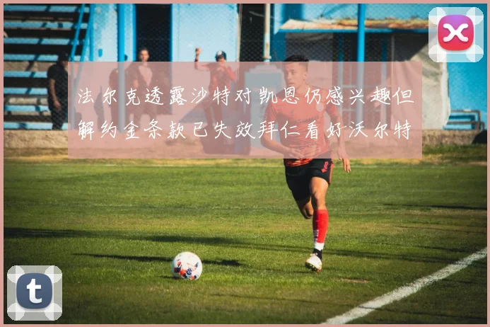 法尔克透露沙特对凯恩仍感兴趣但解约金条款已失效拜仁看好沃尔特马德