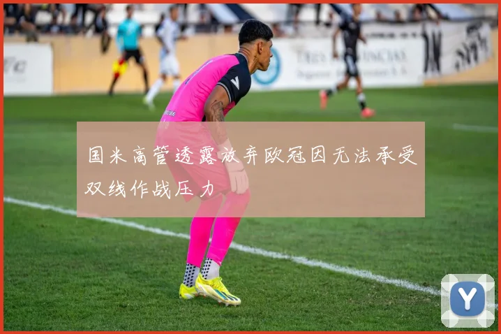 国米高管透露放弃欧冠因无法承受双线作战压力